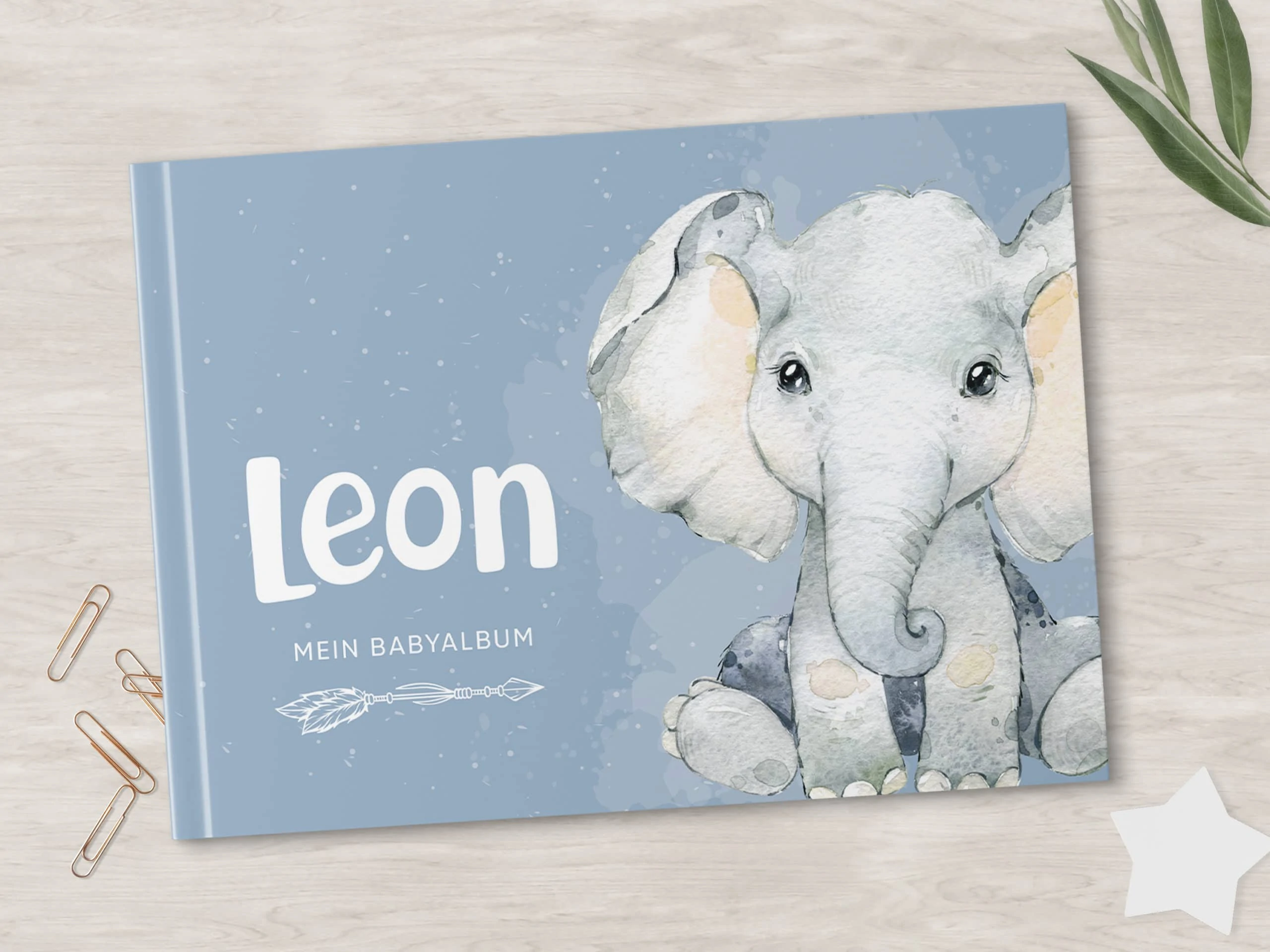 babyalbum_elefant_blau_umschlag_personalisiert