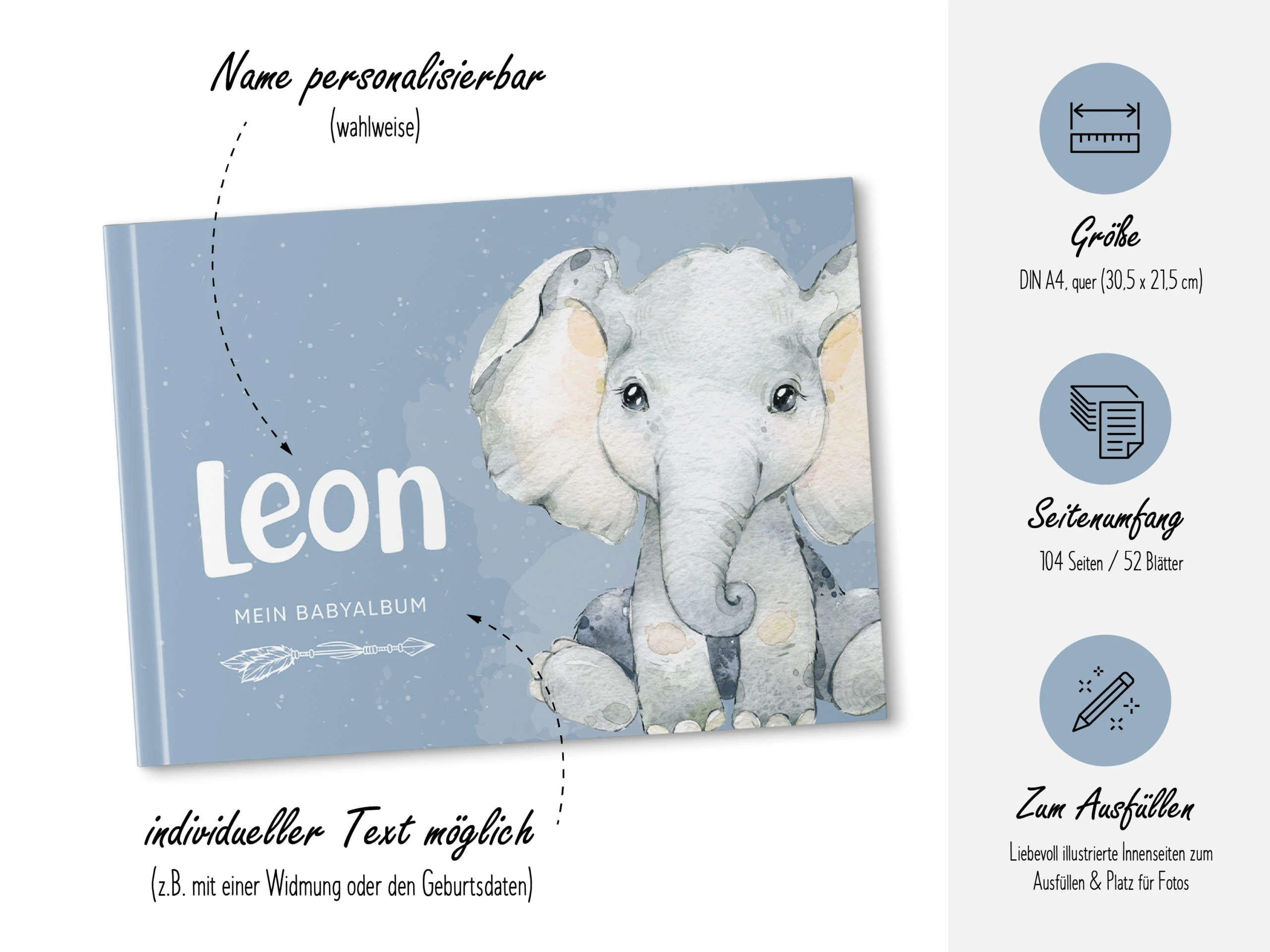 babyalbum_erklärung_a4_elefant