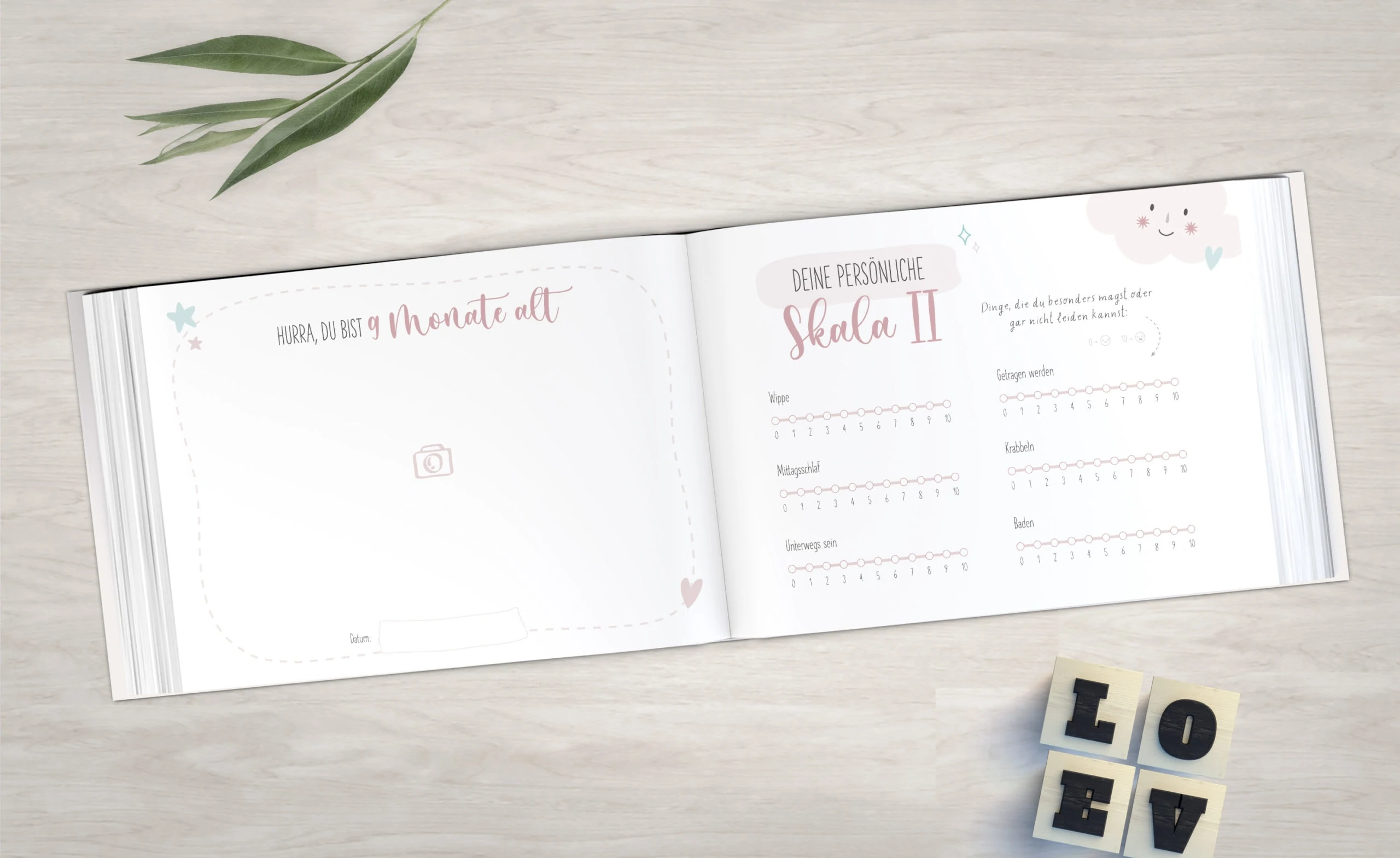 babyalbum_hase_rose-beige_innenteil5