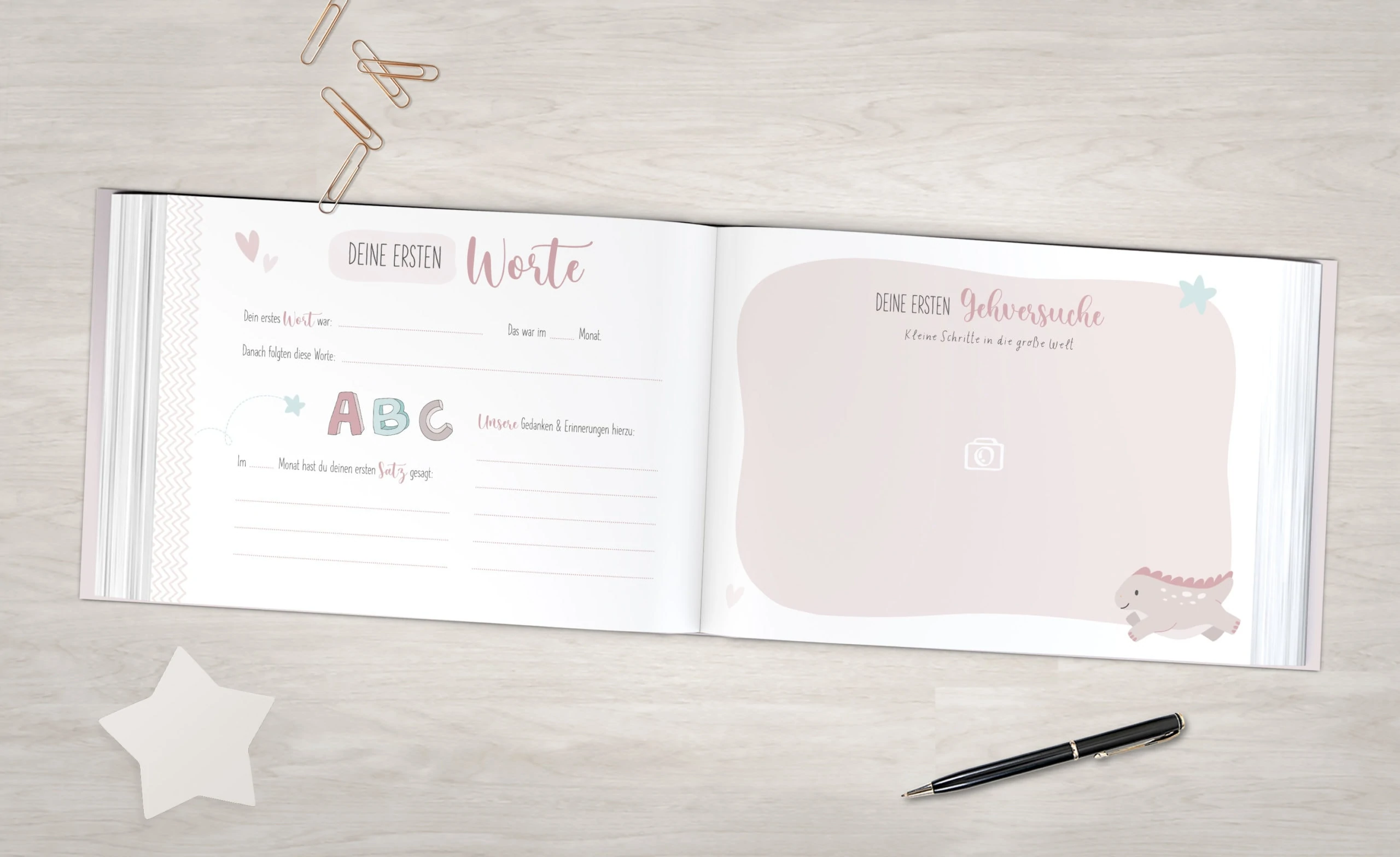 babyalbum_hase_rose-beige_innenteil6