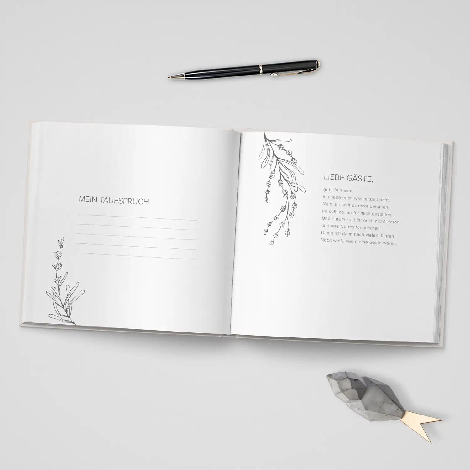 taufbuch-einleitungsseiten-beige